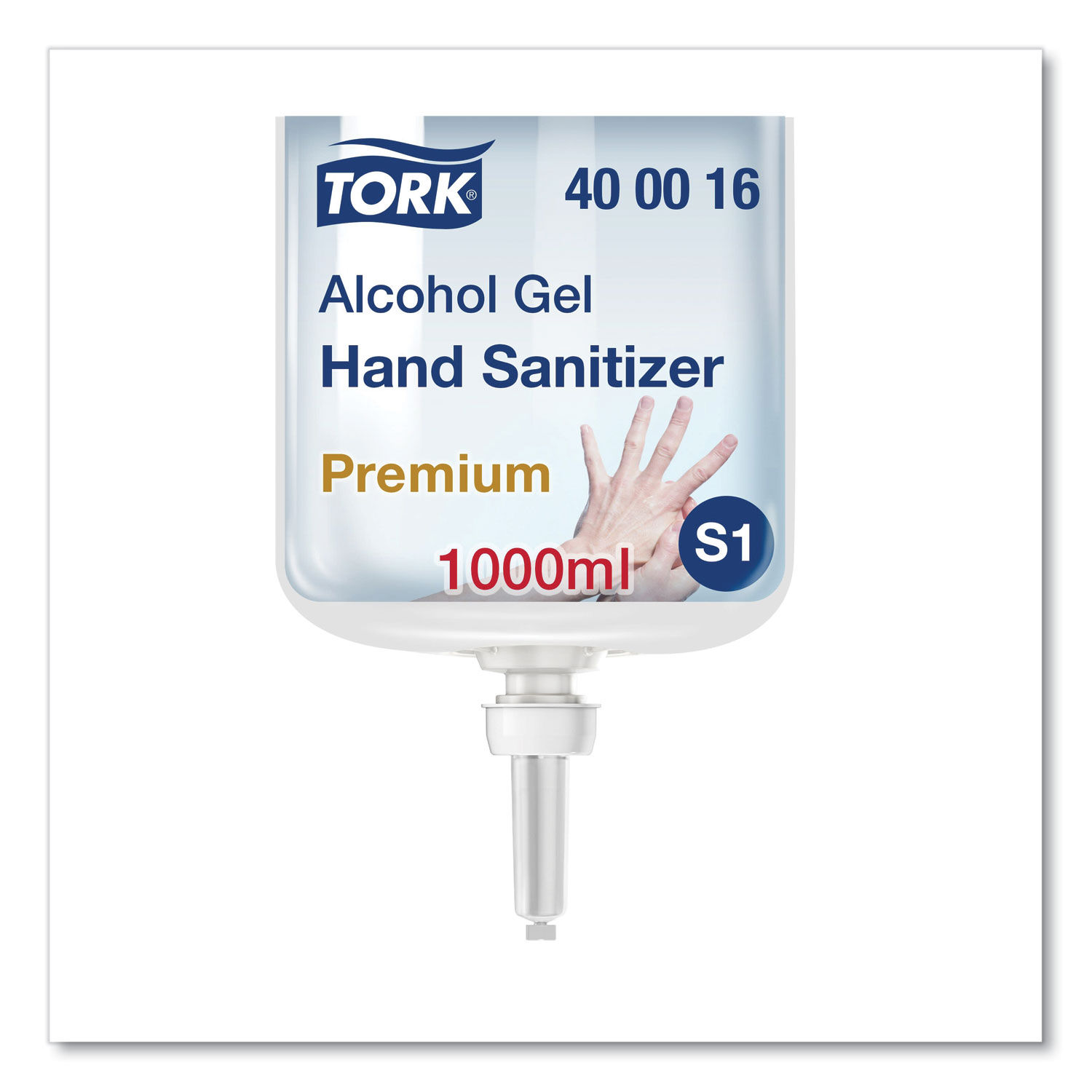 Premium Alcohol Gel Hand Sanitizer by Torkandreg; TRK400016