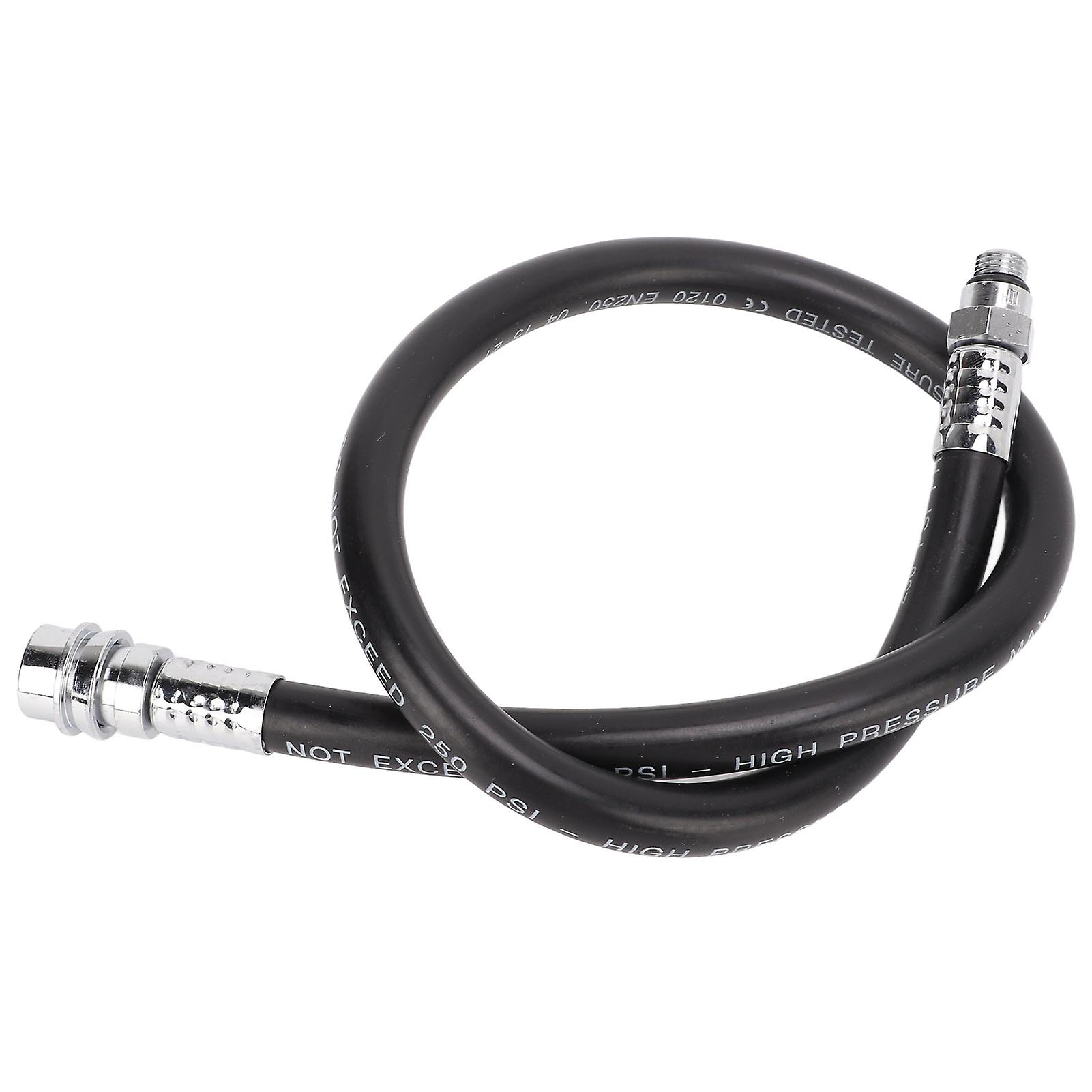 Scuba Diving Bcd Low Pressure Regulator Hose Flexible Rubber Gas Tube For Water Sports61cm / 24in