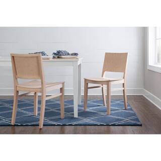 Linon Home Decor Parker Unfinished Wood Back and Seat Dining Chair (Set of 2) THDAC3750