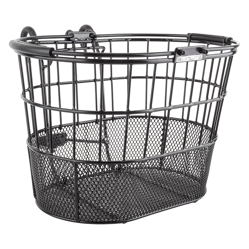 SUNLITE Basket Sunlt Ft Wire/Mesh Oval L/O Std Bk W/Bracket