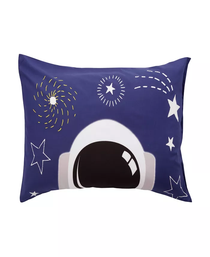 NoJo Astronaut Glow in the Dark 4-Piece Toddler Bedding Set