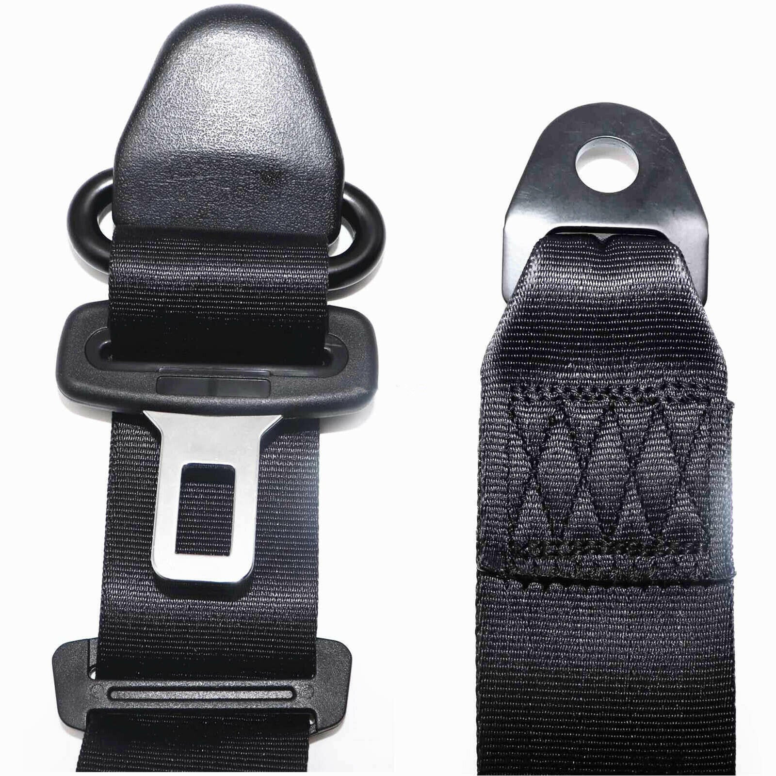 Universal Car Seat Belt Adjustable 3 Point Seat Belt Lap Shoulder Belt Replacement for Comfortable Driving