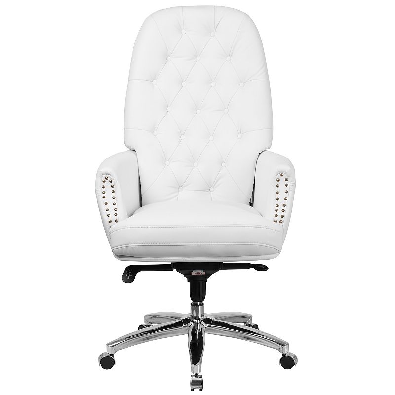 Flash Furniture Hansel High Back LeatherSoft Multifunction Swivel Office Chair