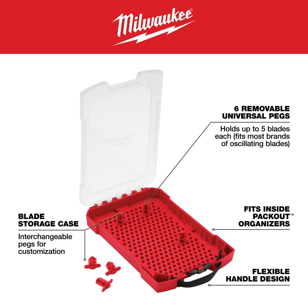 Milwaukee OPEN-LOK™ Modular Oscillating Blade Case