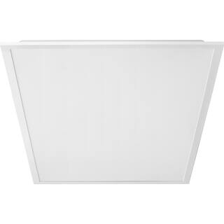 Lithonia Lighting Contractor Select CPX 2 ft. x 4 ft. White Integrated LED 4692 Lumens Flat Panel Light 4000K CPX 2X4 4000LM 40K M2