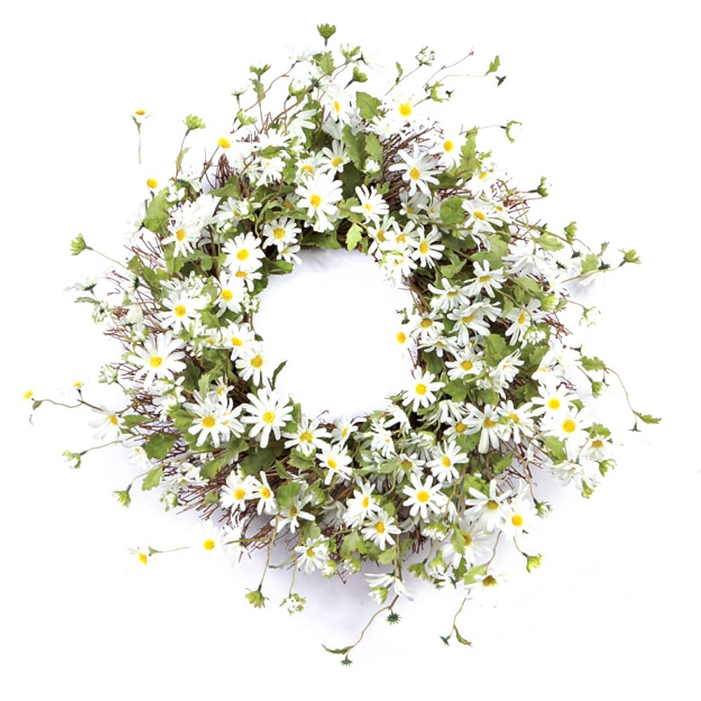 Melrose Artificial Daisy I Wreath