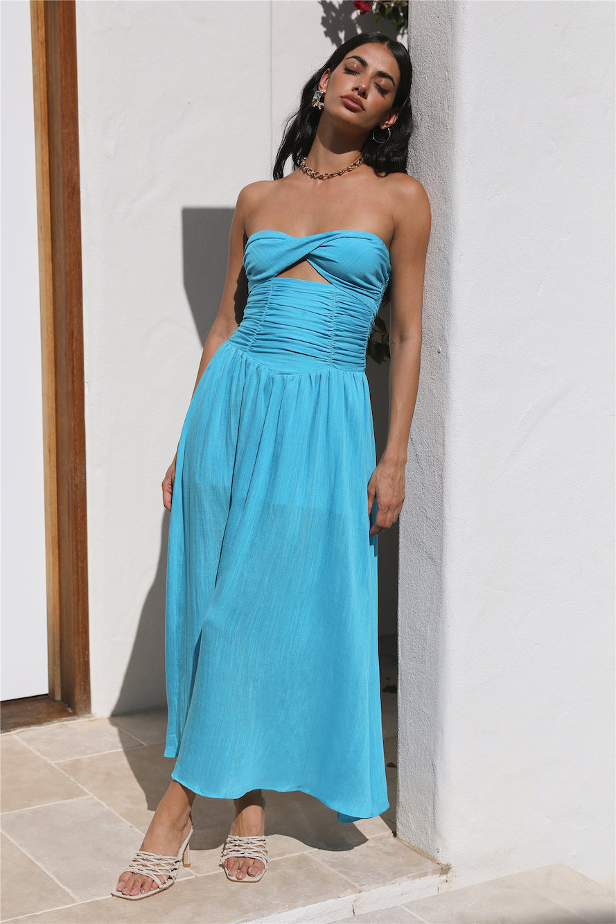 Bloody Mary Maxi Dress Blue