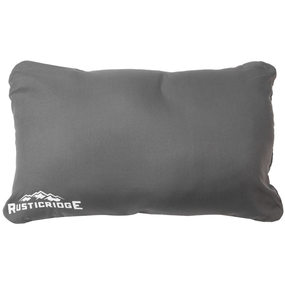 Rustic Ridge Camping Pillow  Grey