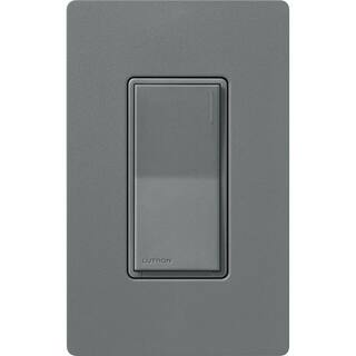 Lutron Sunnata Switch for 6A Lighting or 3A 110 HP Motor Single PoleMulti Location Slate (ST-6ANS-SL) ST-6ANS-SL