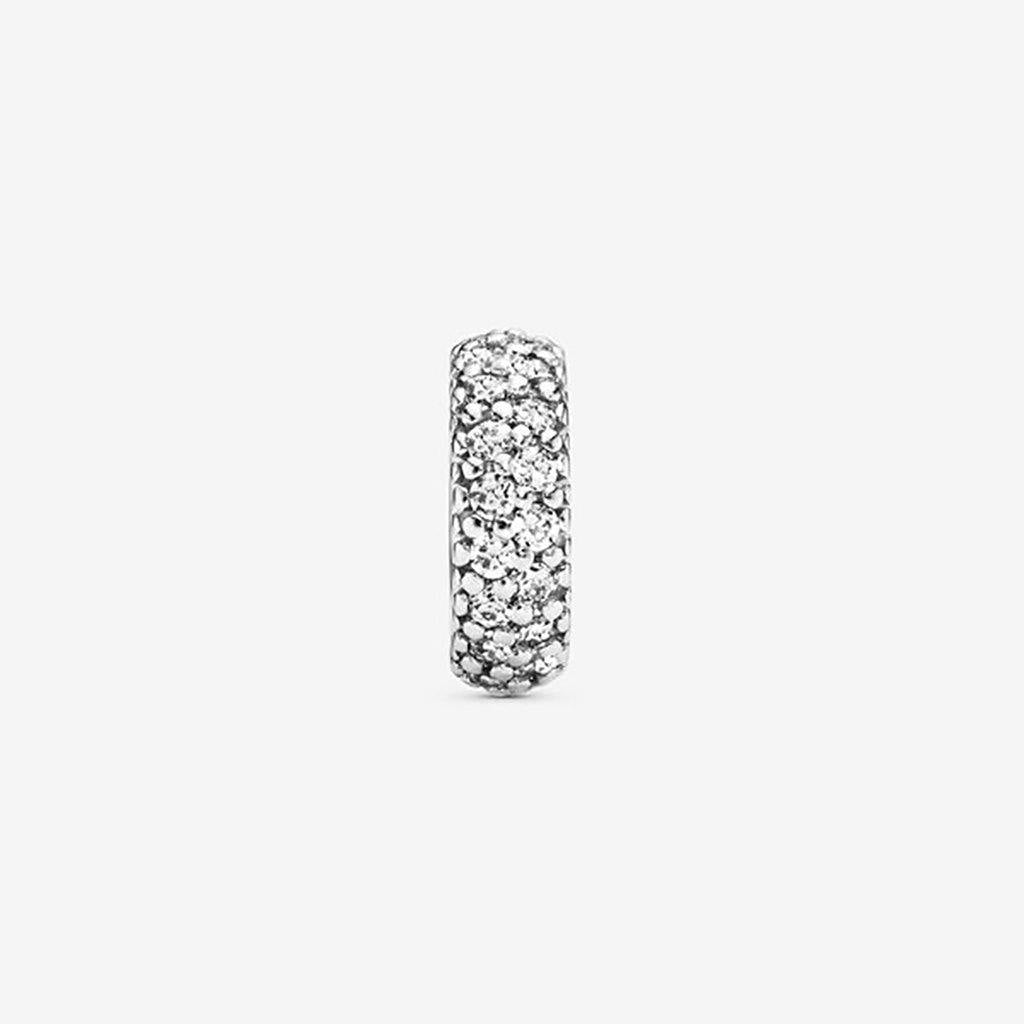 PANDORA  Clear Sparkle Spacer Charm