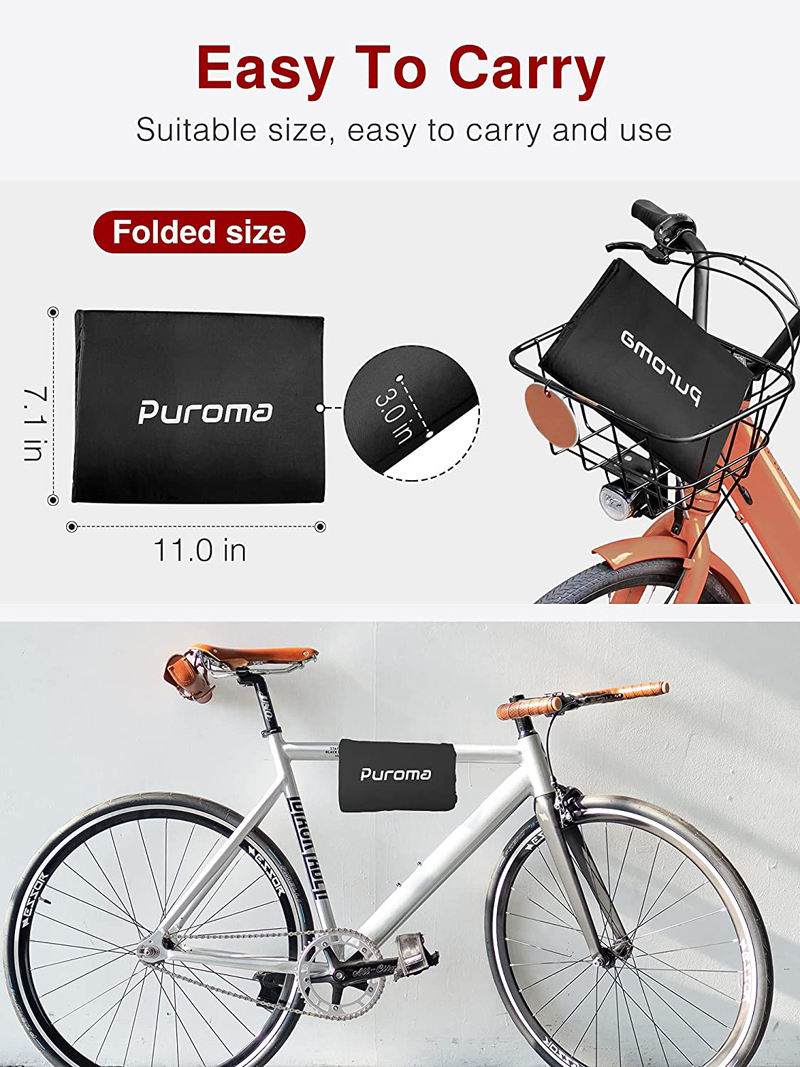 Durable Dustproof Cycle Accessories Customized Bicycle Cover For Bike Protection