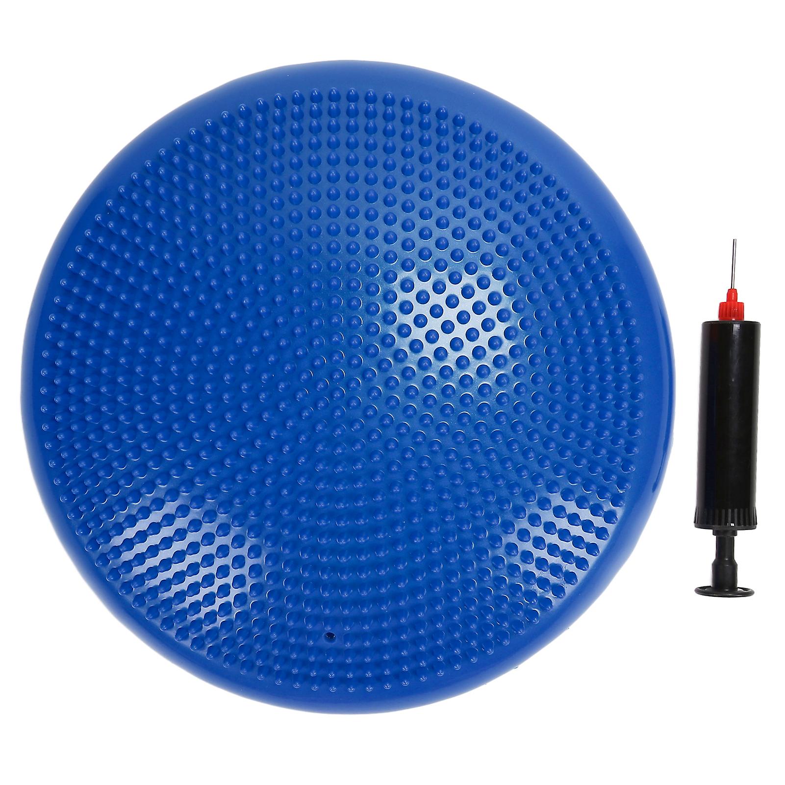 Professional Balance Disc Cushion Mat Yoga Massage Ball Pad Fitness Exercise Training Ballblue