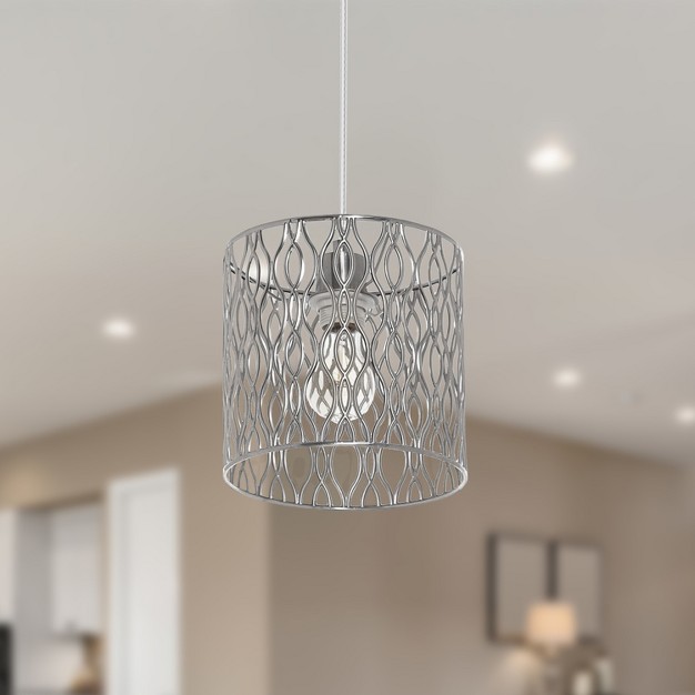 Asa Metal Pendant Light With Silver Shade River Of Goods