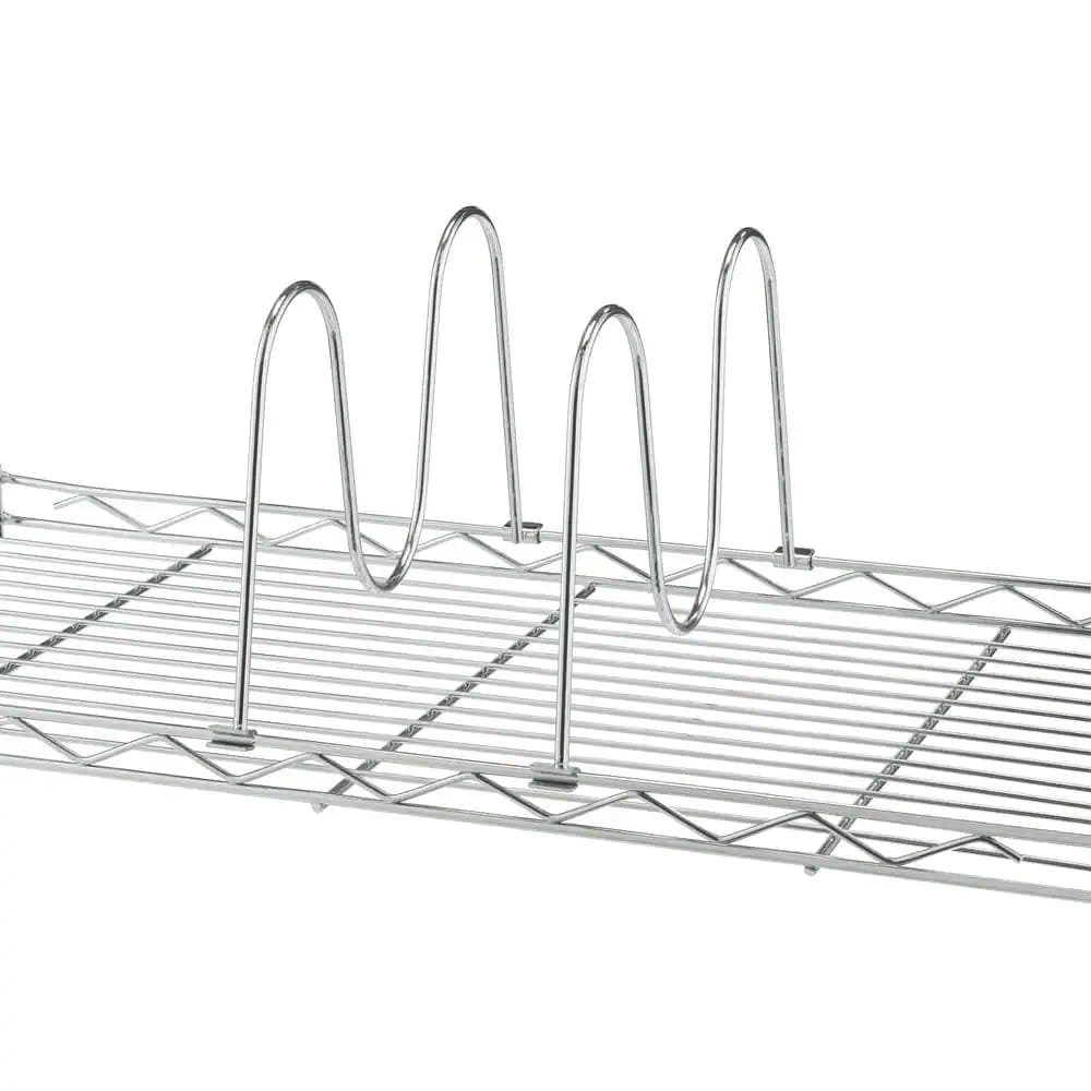 TRINITY 5-Shelf Steel Pantry Organizer with Shelf Dividers