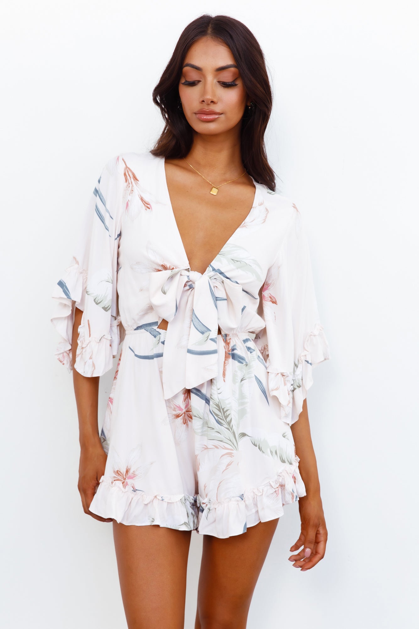 Airy Life Romper Floral