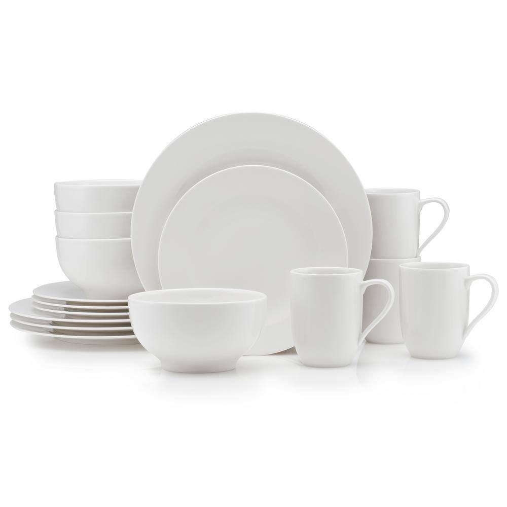 Villeroy  Boch For Me White Dinnerware Set (16-Piece) 1041537277