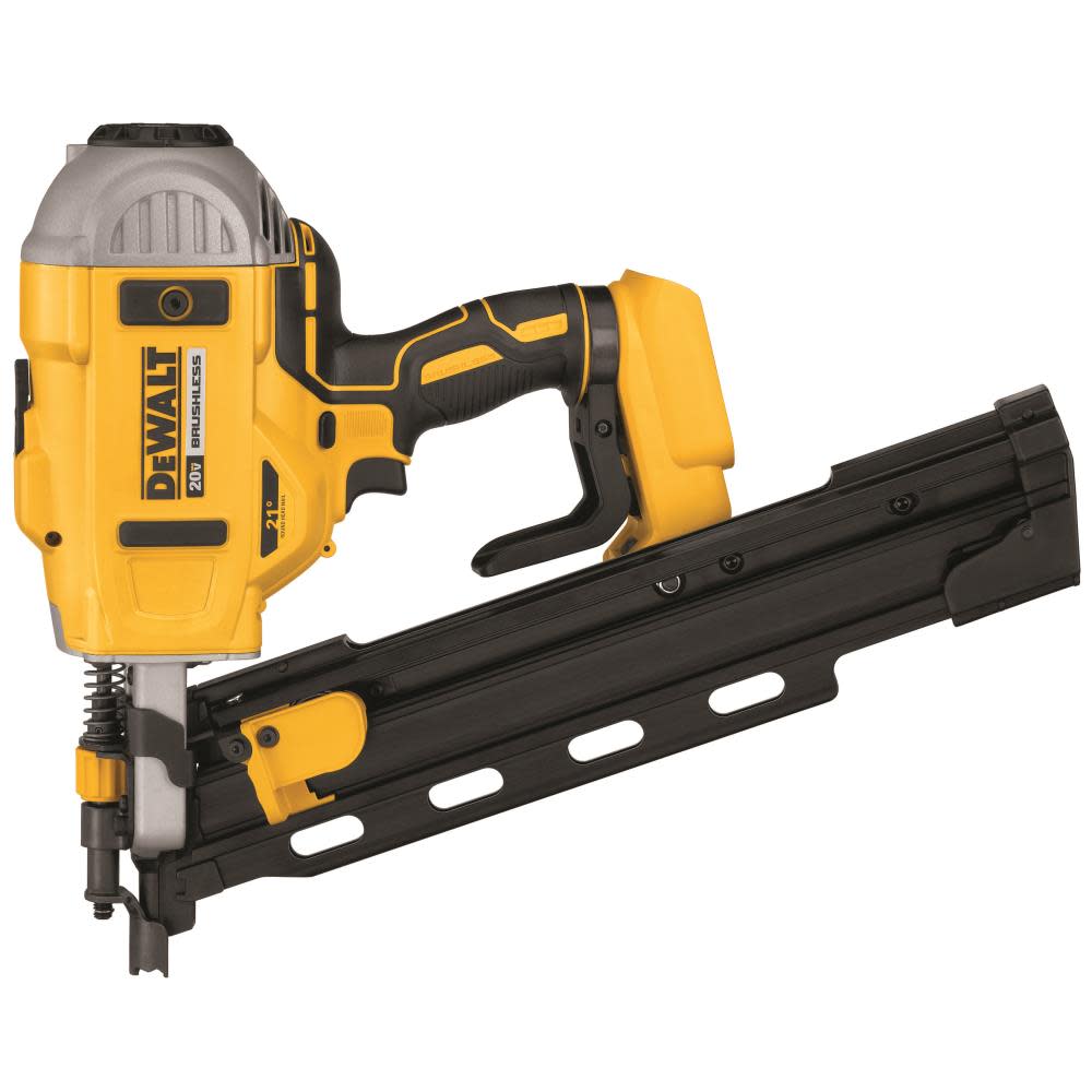 DEWALT 20V MAX* 21 Degree Plastic Collated Cordless Framing Nailer Bare DCN21PLB from DEWALT