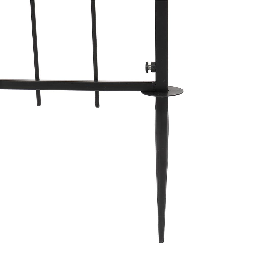 Ubesgoo 90" Black Iron and Steel Arbor