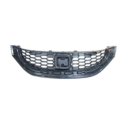 KAI New CAPA Certified Premium Replacement Front Grille， Fits 2013-2015 Honda Civic Sedan