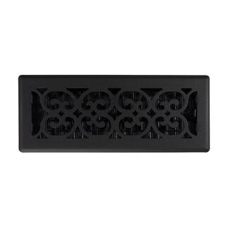 Decor Grates 4 in. x 12 in. Steel Floor Register with Damper Box ST412