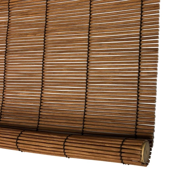 Outdoor Imperial Matchstick Rayon From Bamboo Cord free Natural Rollup Blinds Radiance