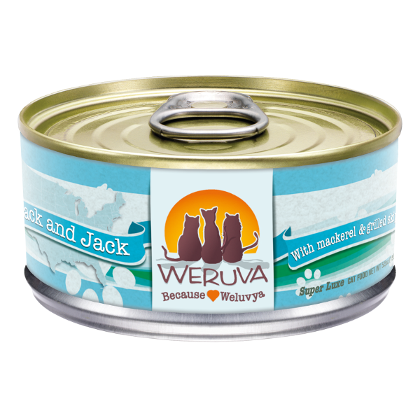 Weruva Classics Mack and Jack with Mackerel and Grilled Skipjack Grain-F