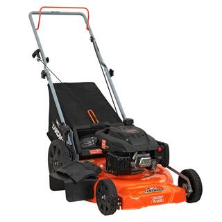 YARDMAX 21 in. 170cc 3-in-1 Gas Walk Behind Push Lawn Mower with High Rear Wheels YG1650