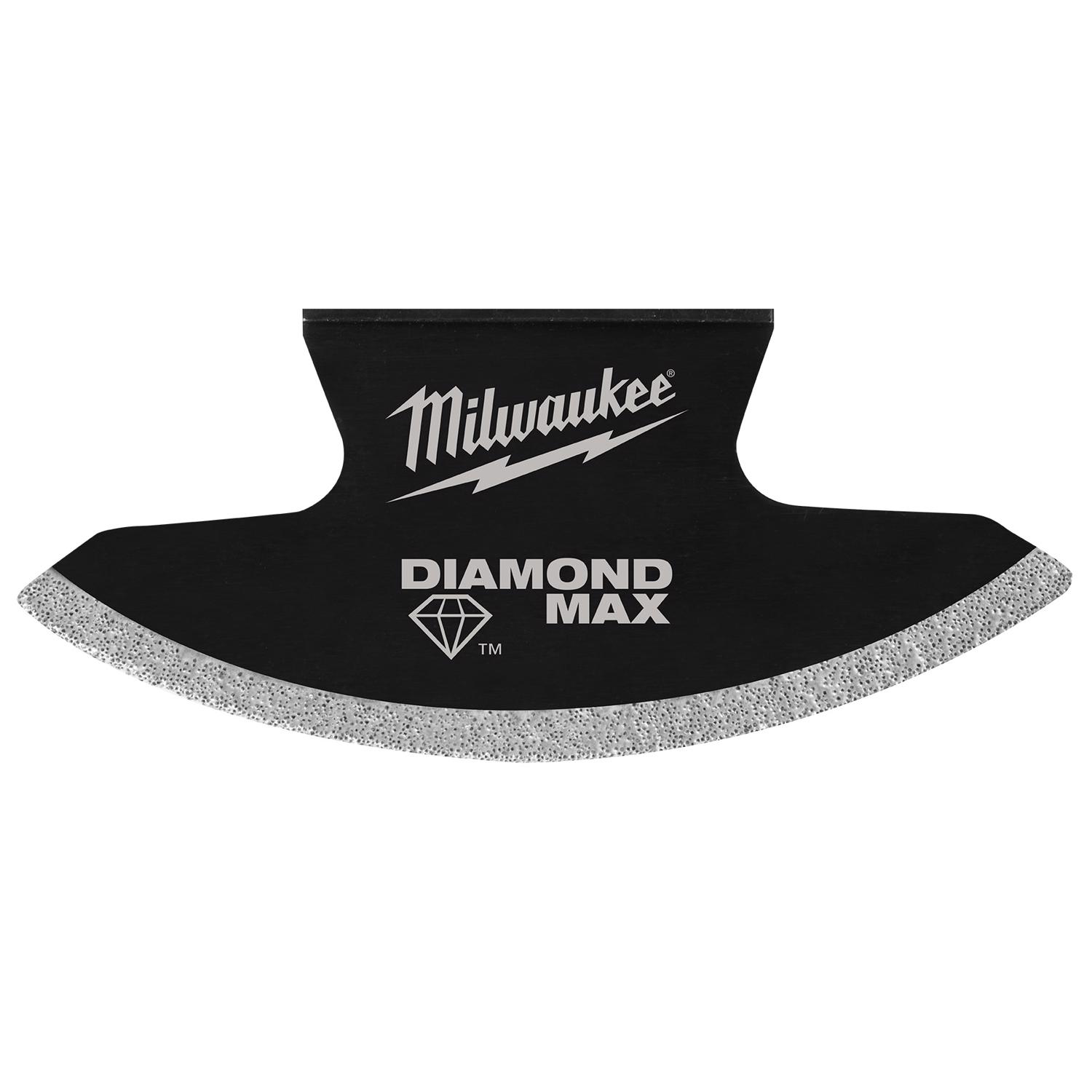 MW 3.88 in. L X 0.5 in. W Diamond Grit Open-Lok Contoured Boot Grout Removal Blade 1 pk