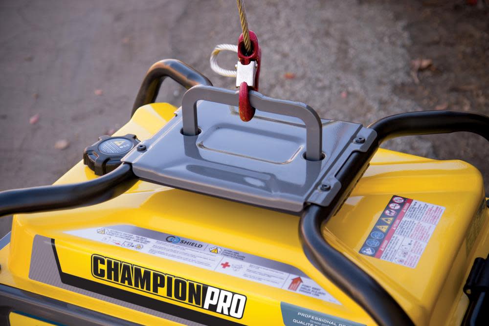 Champion PRO Generator 6500 Watt Professional Grade Portable with CO Shield and Electric Start ;