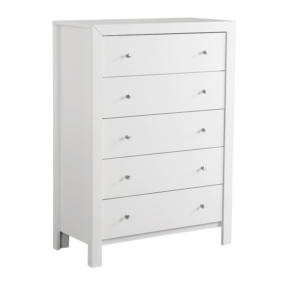 Burlington 5 Drawer Chest of Drawers (34 in L. X 17 in W. X 48 in H)