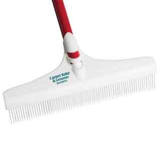 Roberts 12 in. Carpet Rake and Groomer with 51 in. Handle 70-127-3