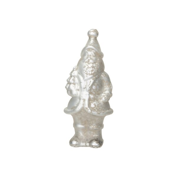 Decorative Mercury Glass Santa