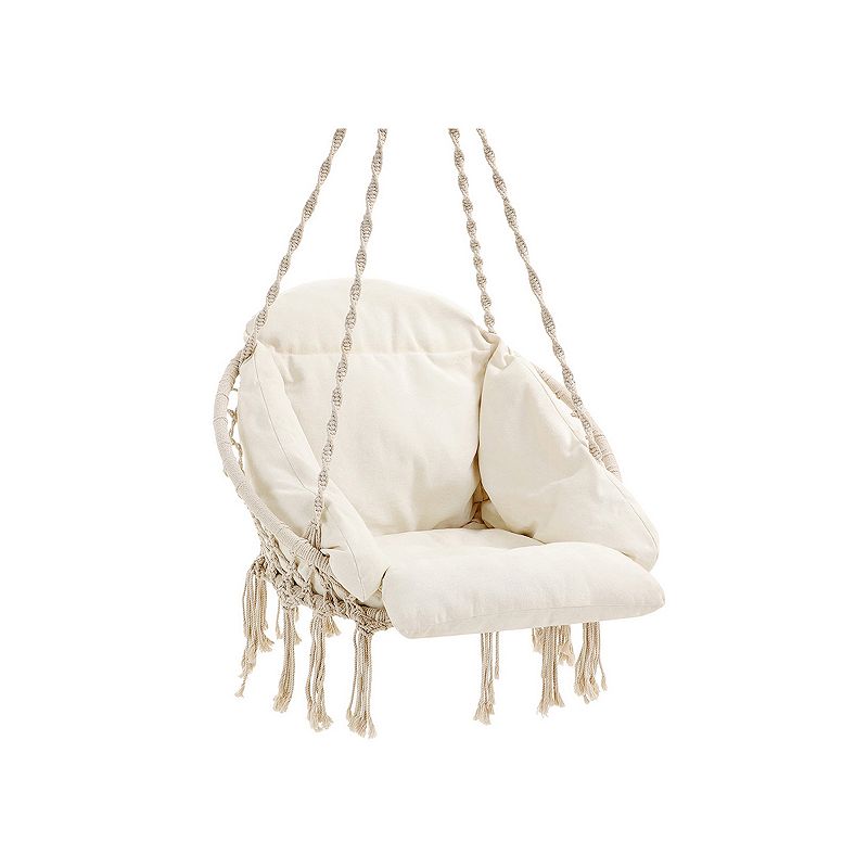 Cloud Hanging Chair With Thick Cushion