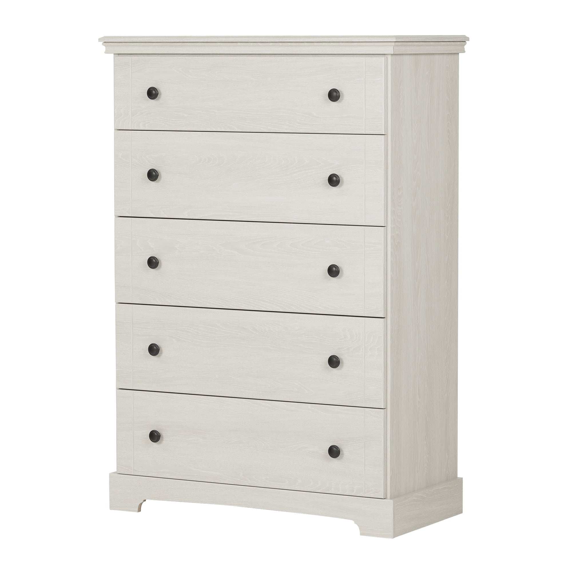 South Shore Avilla Cottage 5-Drawer Chest, Winter Oak