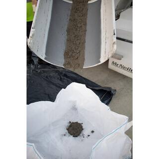 DURASACK 130 Gal. 40 in. x 40 in. x 24 in. Open Top Flat Bottom Polypropylene Concrete Washout Bag with Plastic Liner BB-4024