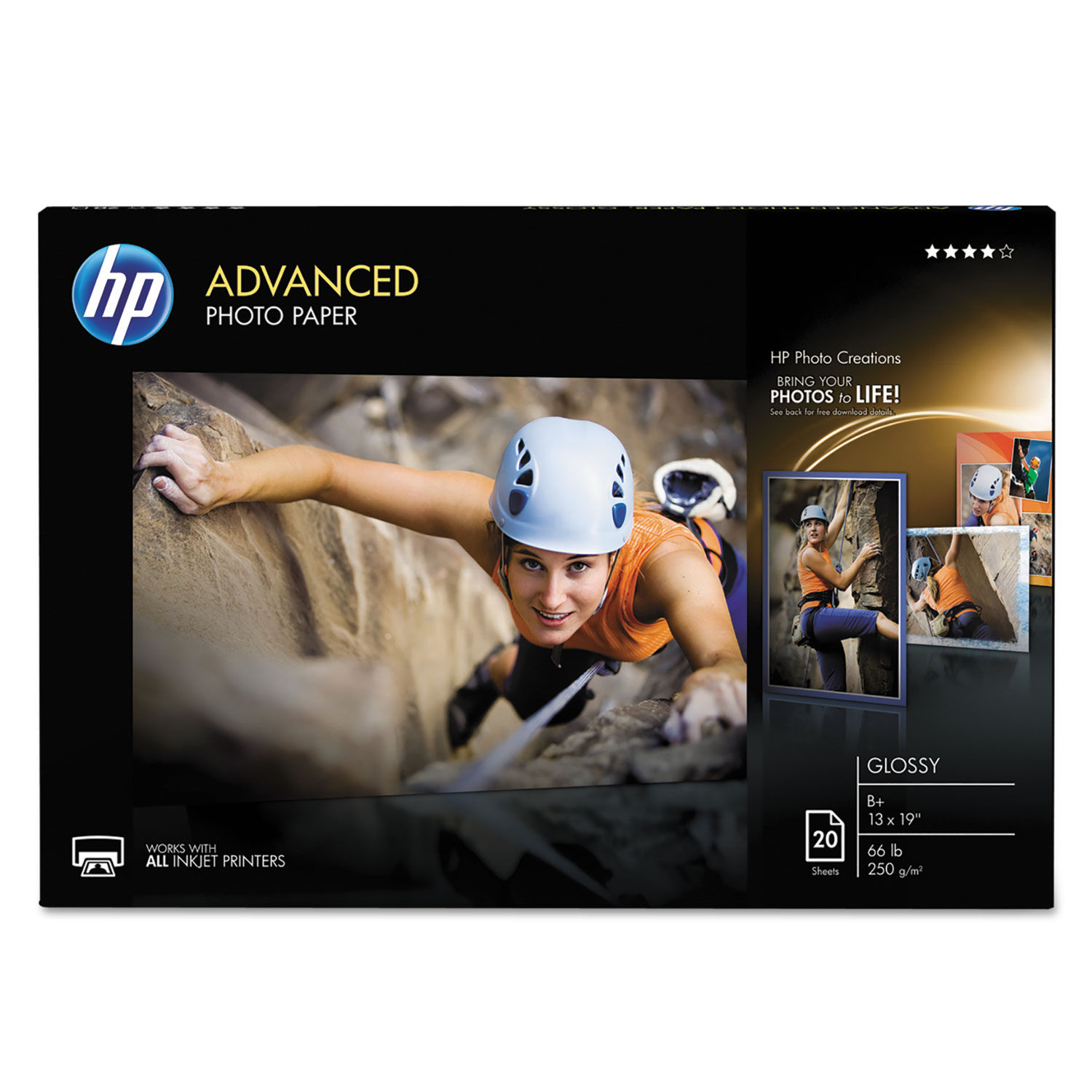 Advanced Photo Paper by HP HEWCR696A