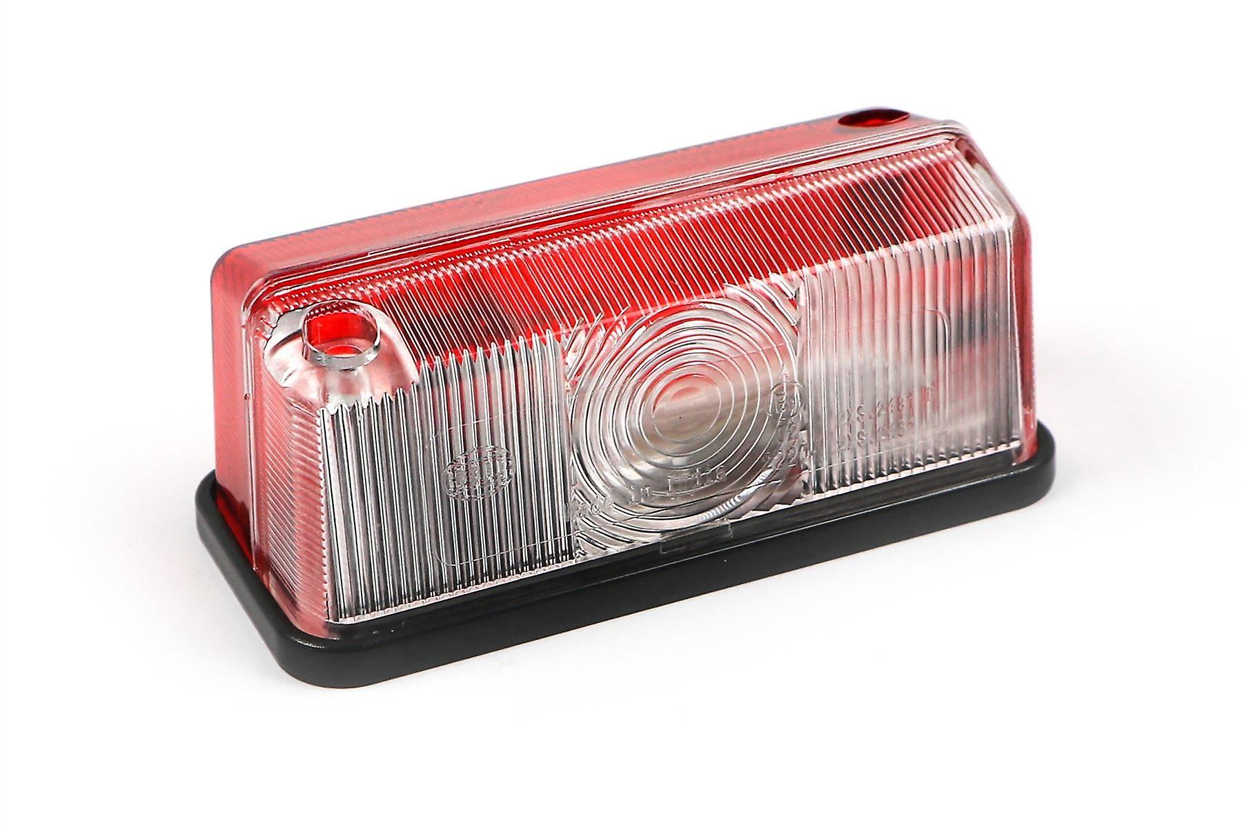 Hella Red White Clear Side Marker Light With Bulb Eriba Caravan Motorhome