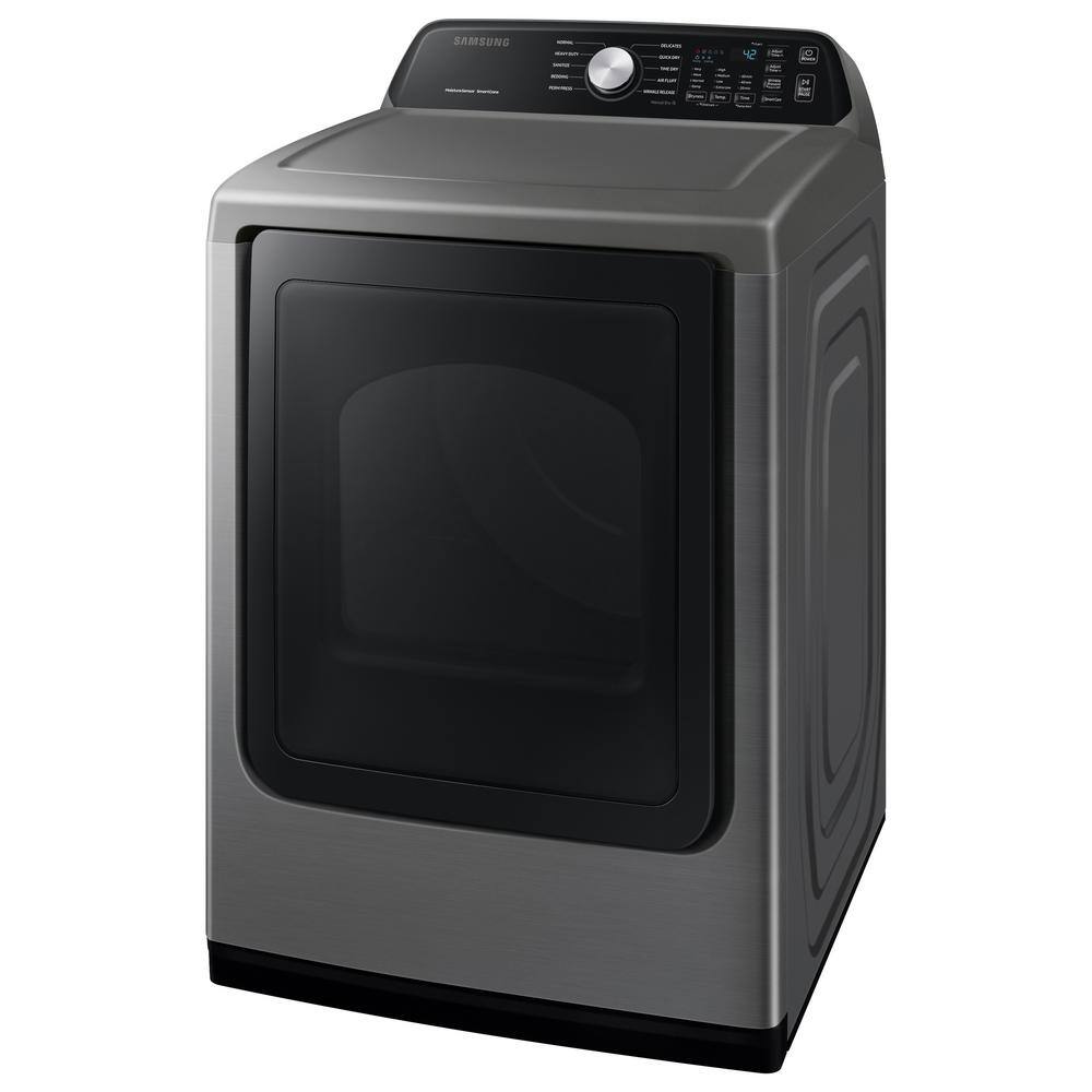  7.4 cu. ft. Vented Electric Dryer with Sensor Dry in Platinum DVE45T3400P