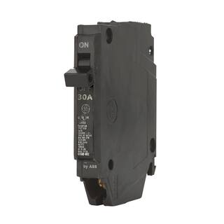 GE Q-Line 30 Amp 12 in. Single-Pole Circuit Breaker THQP130