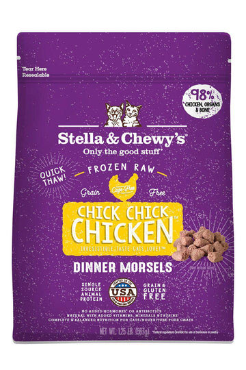 Stella and Chewy's Chick Chick Chicken Frozen Raw Cat Food