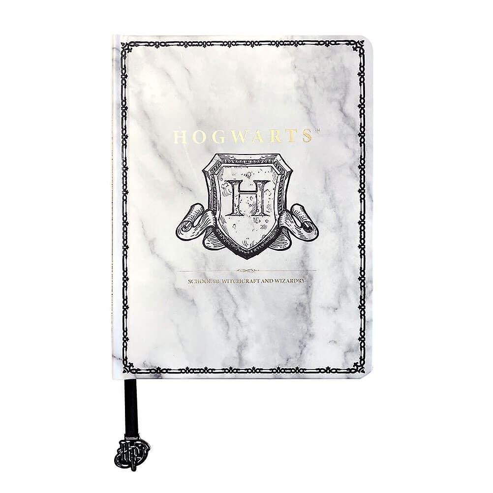 Harry Potter Hogwarts Shield A5 Marble Chunky Notebook