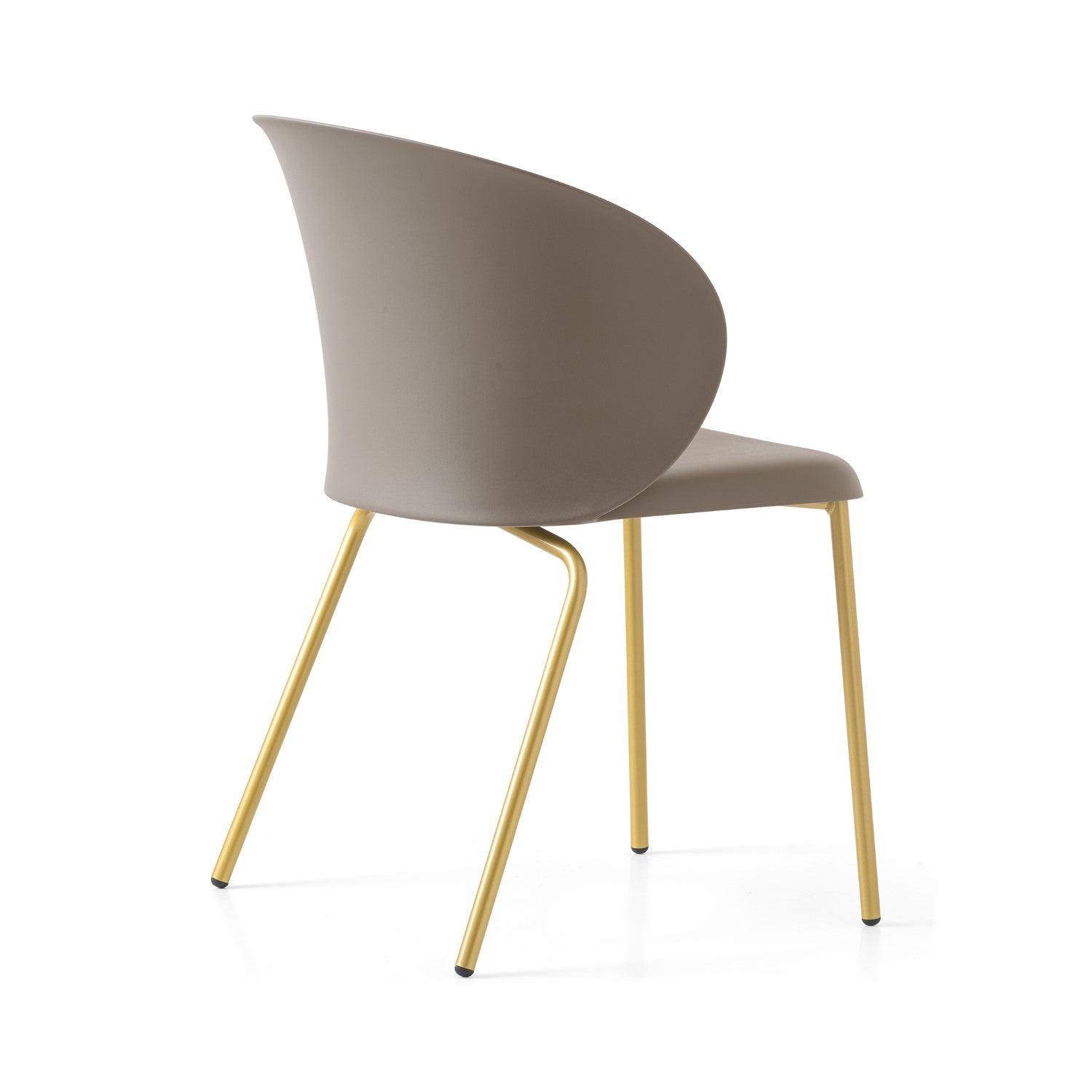 Tuka Indoor/Outdoor Painted Brass Leg Chair