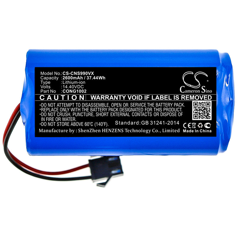 Cecotec CONGA 1090 CONGA 1190 CONGA 950 CONGA 990 Replacement Battery BatteryClerkcom Vacuum