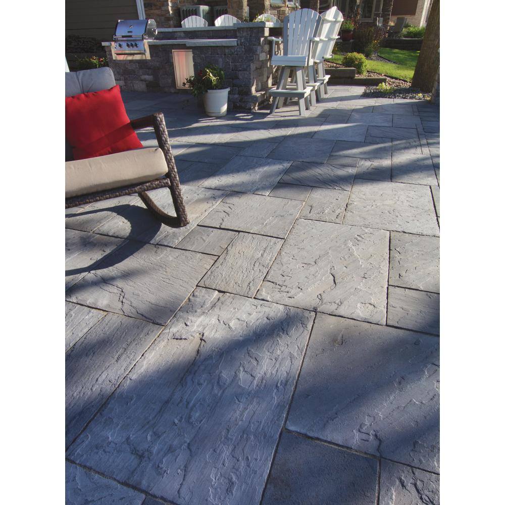 Silver Creek Stoneworks Slate 24 in. x 12 in. x 1.75 in. Bluestone Concrete Paver (22-Pieces44 sq. ft.Pallet) S32412022