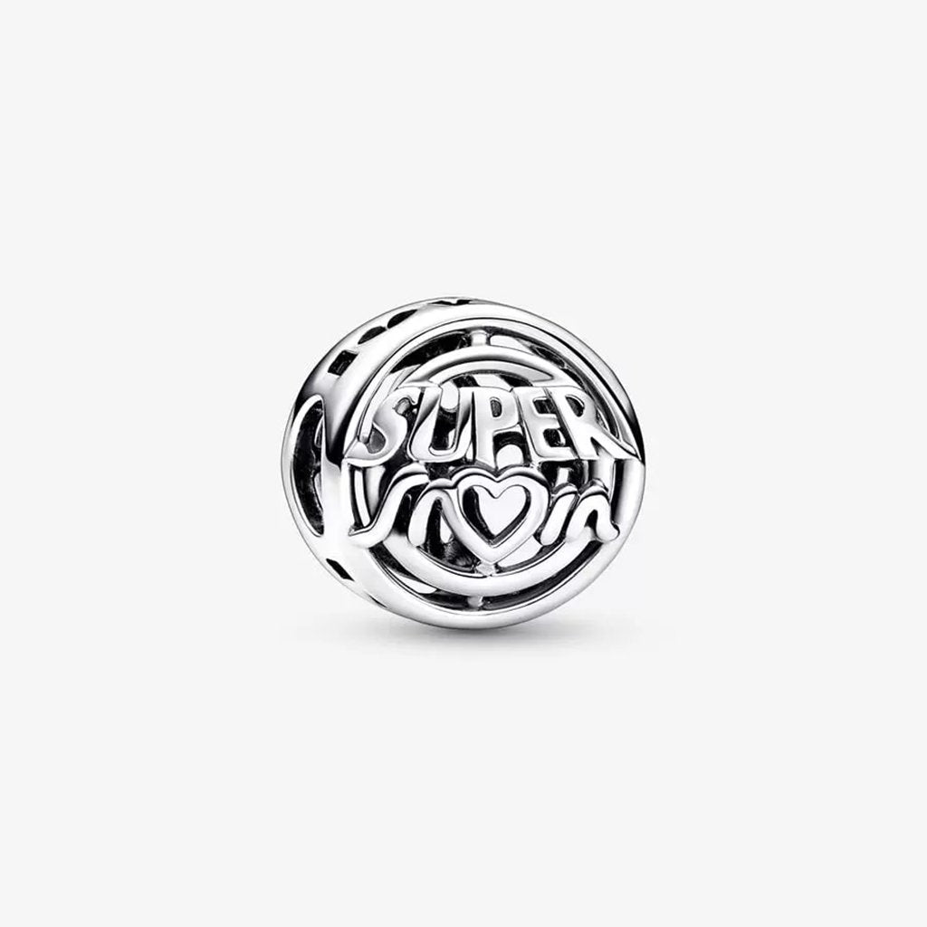 PANDORA  Mom Hero Openwork Charm