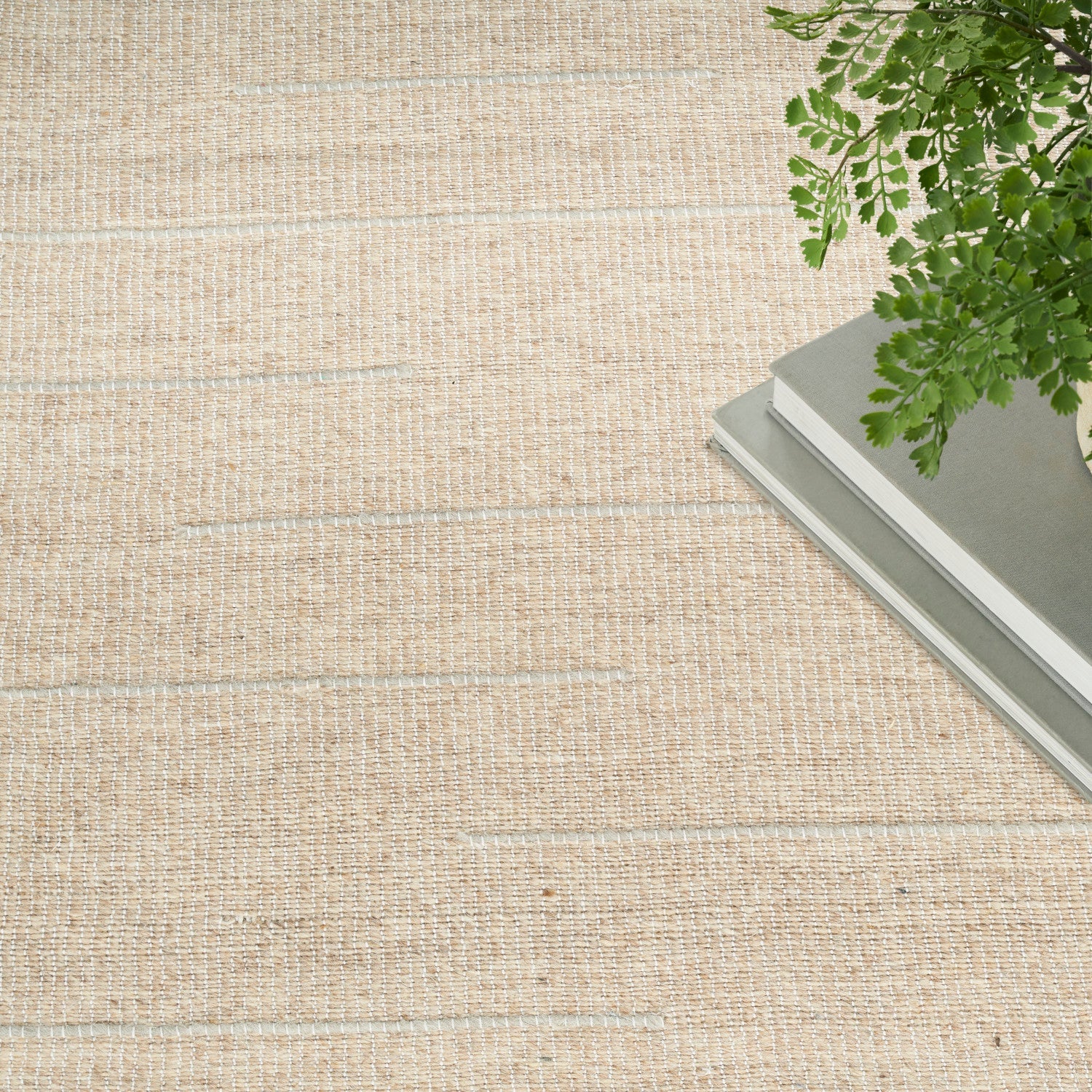 Interweave Beige Modern Rug