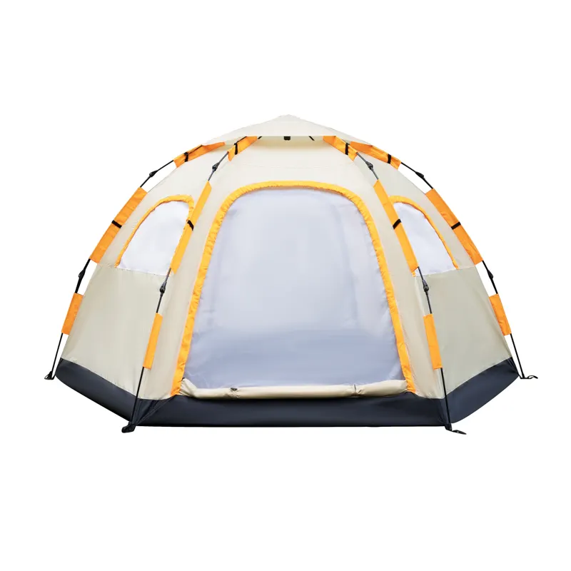 3 6 person Dome family tent with free logo for camping Hiking fishing outdoor four season tent