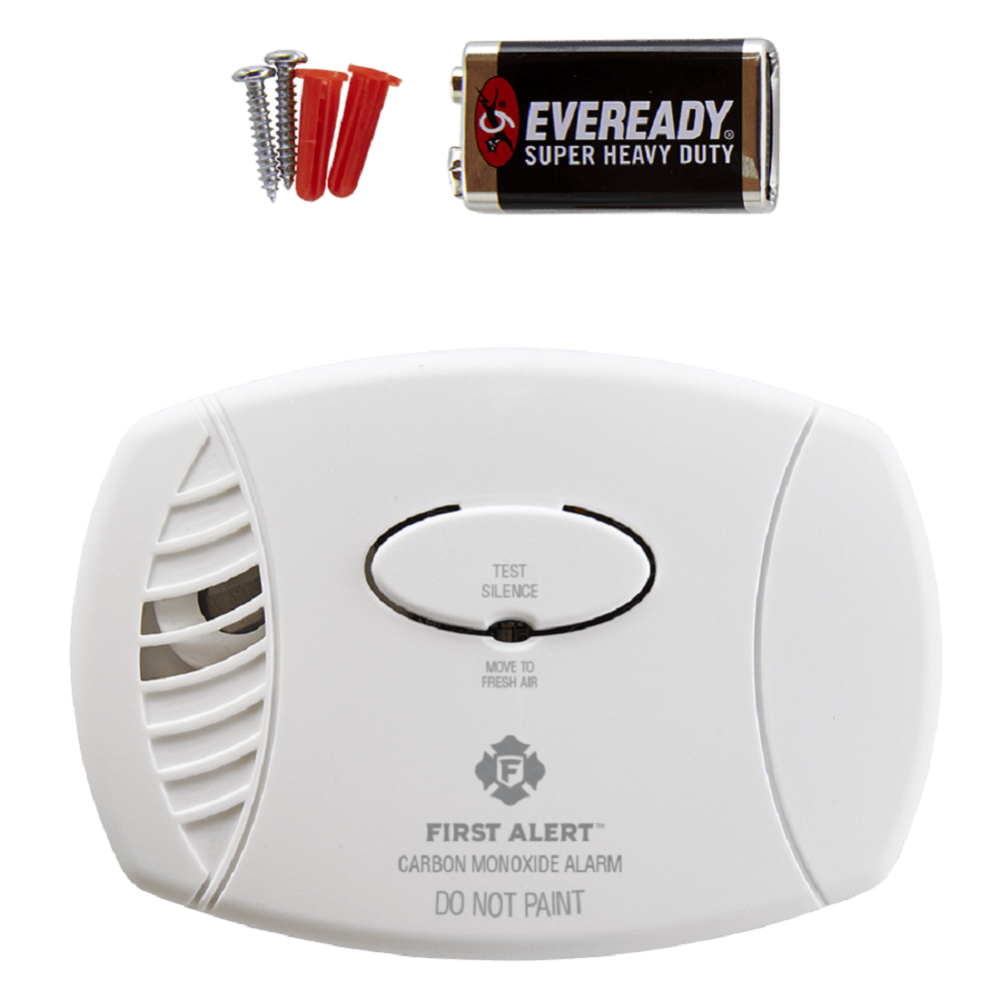 Carbon Monoxide Alarm， Battery Operated