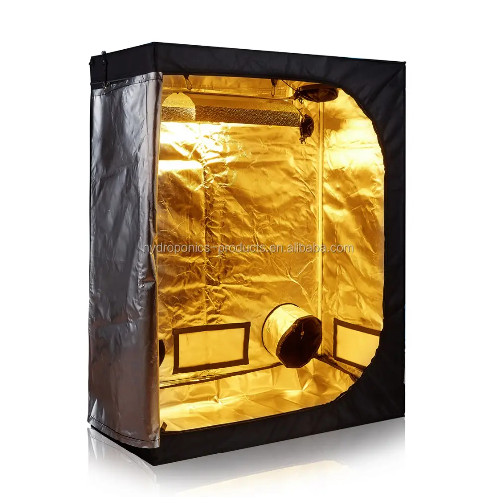 Factory Direct Supply Indoor Hydroponics Highly Reflective Fabric 600D Mylar Plant Grow Tent