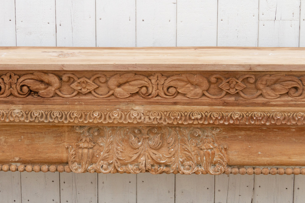 Long 18th Century Beam Console Table   Rustic   Console Tables   by De cor  Houzz